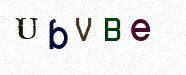 Visual Bestätigung Security Code