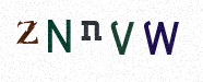 Visual Bestätigung Security Code